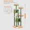 MultiLevel Cat Tree Tower With Hammock Condo Scratching Posts 9
