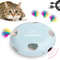 INKZOO 4in1 Interactive Cat Toy With Butterfly WhackAMole Track Balls 8