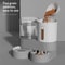Large Capacity Automatic Pet Feeder Water Dispenser Set For Cats Dogs 0