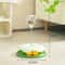 Interactive Slow Feeder Cat Toy With Track Ball Turntable Play 1