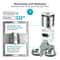 Smart APP Double Meal Automatic Pet Feeder For Cats Small Dogs 1