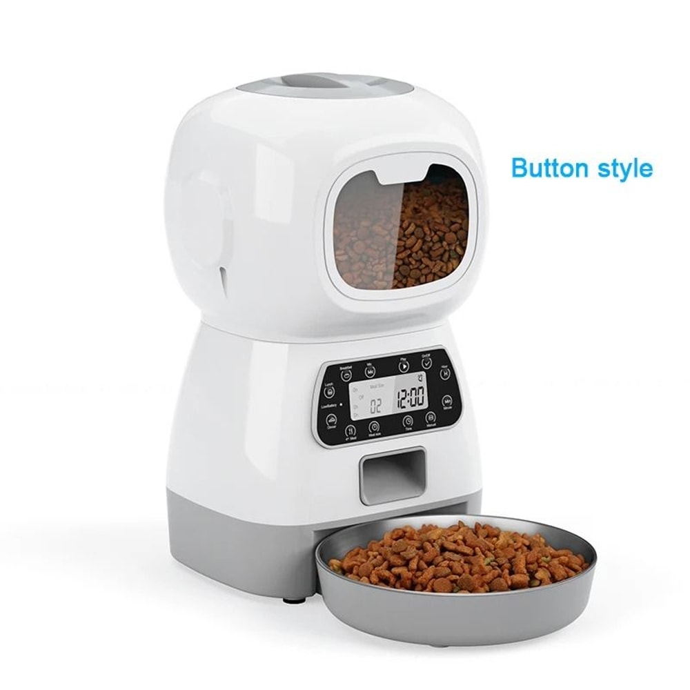 Smart APP Double Meal Automatic Pet Feeder For Cats Small Dogs 6