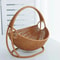 Indoor Hanging Cat Hammock Bed With Rattan Style Basket Cozy Cushion 2