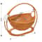 Indoor Hanging Cat Hammock Bed With Rattan Style Basket Cozy Cushion 7