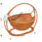 Indoor Hanging Cat Hammock Bed With Rattan Style Basket Cozy Cushion 8