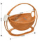 Indoor Hanging Cat Hammock Bed With Rattan Style Basket Cozy Cushion 8