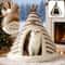 SelfWarming Plush Cat Tent Bed With Removable Washable Cover 5