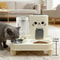 2in1 Automatic Gravity Pet Feeder Water Dispenser For Cats Dogs 0