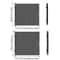 Retractable Mesh Pet Safety Gate Foldable Barrier Fence For Stairs Doorways 4