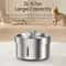 ROJECO Stainless Steel Cat Water Fountain 32L Smart Pet Drinking Dispenser 2