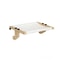 Wooden Frame Cat Window Hammock With Paw Print Design 6