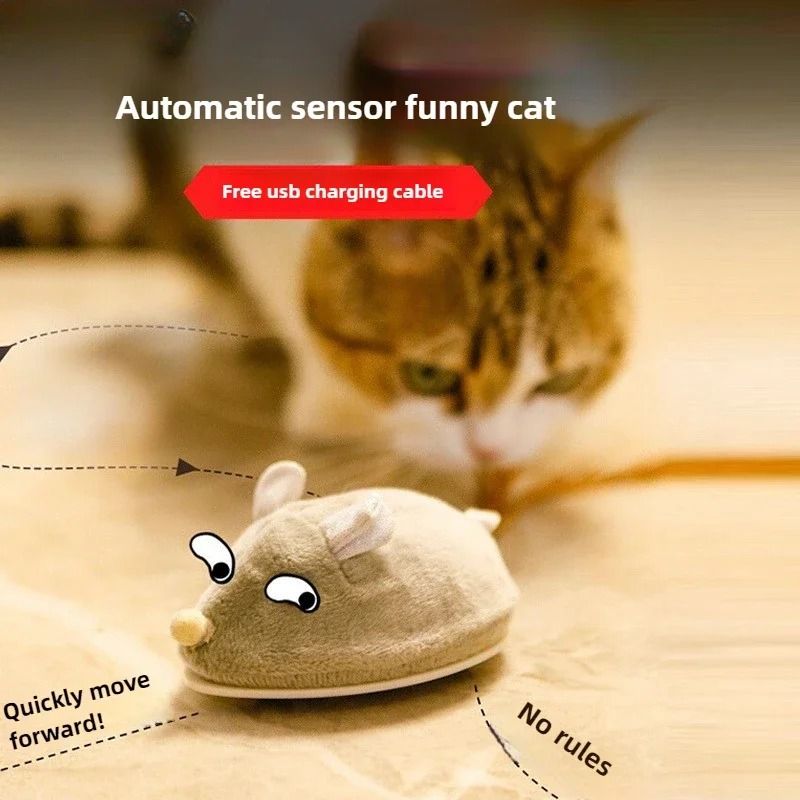 Intelligent Electric Mouse Interactive Cat Toy 1