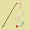 Interactive Caterpillar Feather Cat Teaser Wand Toy 6