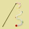 Interactive Caterpillar Feather Cat Teaser Wand Toy 6