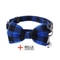 Personalized Plaid Breakaway Cat Collar With Bell ID Tag 9