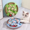 Smart Interactive Cat Puzzle Slow Feeder Turntable Toy 2