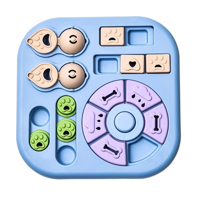 Smart Interactive Cat Puzzle Slow Feeder Turntable Toy 14
