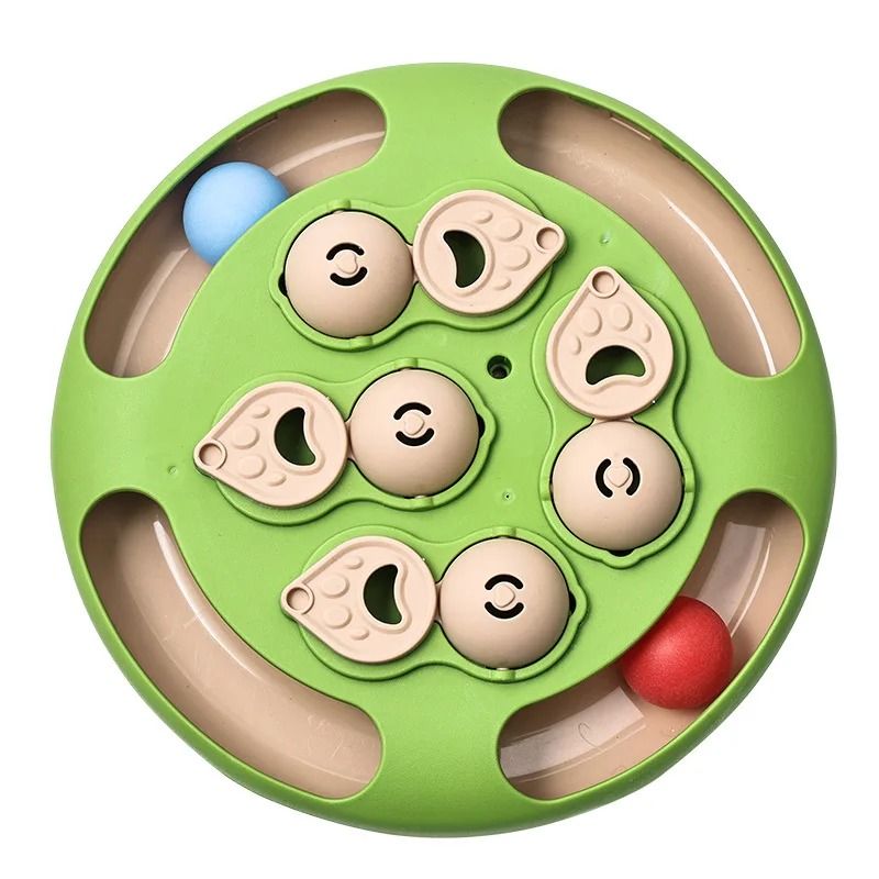 Smart Interactive Cat Puzzle Slow Feeder Turntable Toy 5