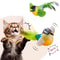 Interactive Chirping Bird Cat Toy With Catnip For Indoor Cats 0