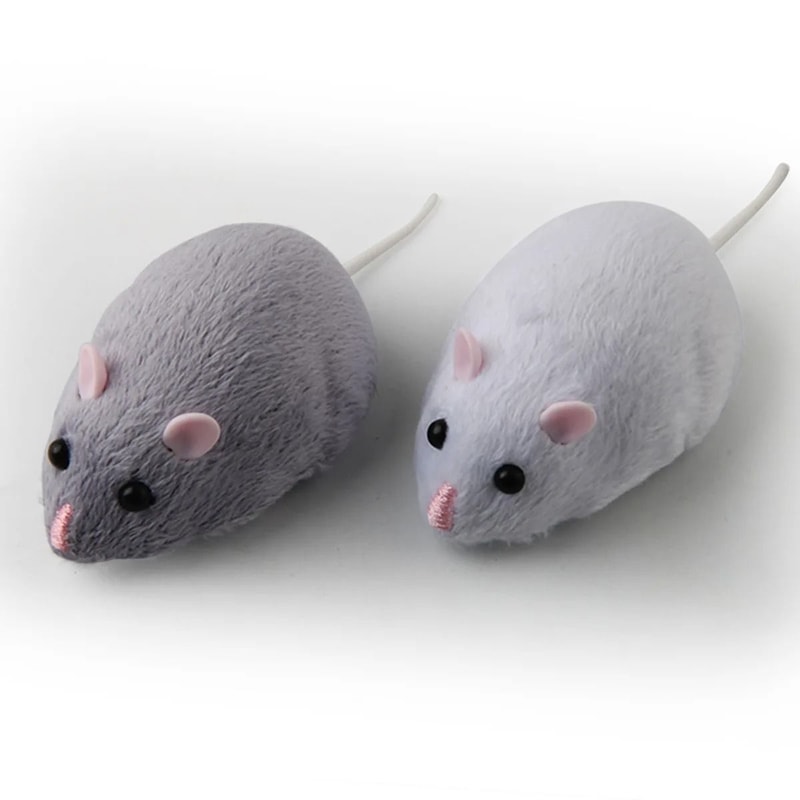 Infrared Remote Control RC Mouse Cat Toy For Interactive Indoor Play 4