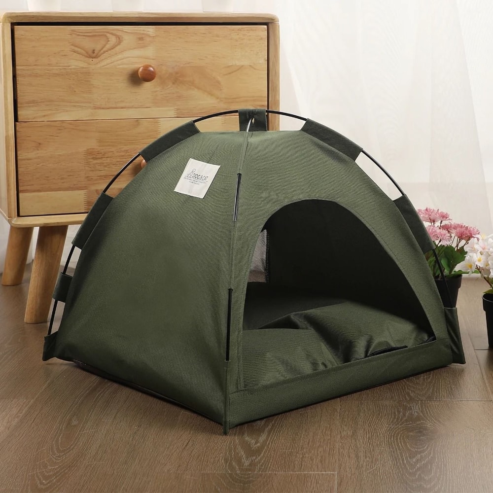 Cozy Plush Pet Tent Bed For Cats Small Dogs 4