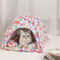 Cozy Plush Pet Tent Bed For Cats Small Dogs 8