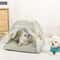 Cozy Plush Pet Tent Bed For Cats Small Dogs 12