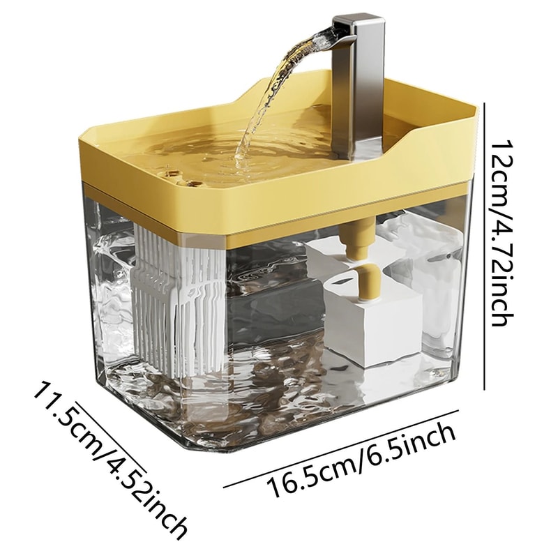 Automatic Cat Water Fountain With USB Circulating Filter System 5