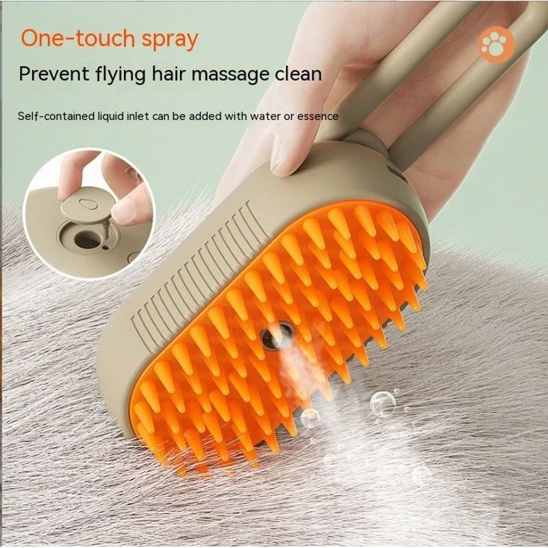 3in1 Electric Pet Spray Comb For Cats Dogs With Massage Hair Removal 0