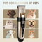 Professional Pet Grooming Clipper Set For Dogs Cats Rabbits Quiet Cordless Hair Trimmer Kit 1