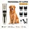 Professional Pet Grooming Clipper Set For Dogs Cats Rabbits Quiet Cordless Hair Trimmer Kit 2