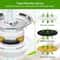 OYES Cat Water Fountain Filters Replacement Pack Multi Filtration Activated Carbon Fountain Filter 2