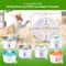 OYES Cat Water Fountain Filters Replacement Pack Multi Filtration Activated Carbon Fountain Filter 5