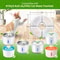 OYES Cat Water Fountain Filters Replacement Pack Multi Filtration Activated Carbon Fountain Filter 5