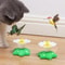 Interactive Electric Butterfly Cat Toy With Rotating Flying Hummingbird Automatic Motion Training 0