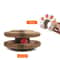 Interactive Accordion Cat Scratcher With Ball Track Foldable Shape Shifting Cardboard Cat Toy 6