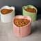 Elevated Slanted Ceramic Cat Bowl With Stand AntiTip Neck Protection Feeding Dish For Cats Small 3