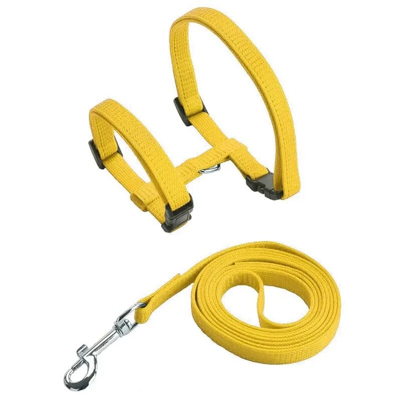 Escape Proof Puppy Harness Leash Set Soft No Pull H Style Harness For Small Dogs Cats 14