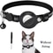 Reflective AirTag Cat Collar With Protective GPS Holder Bell Adjustable Anti Lost Pet Collar 10