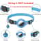 Reflective AirTag Cat Collar With Protective GPS Holder Bell Adjustable Anti Lost Pet Collar 2
