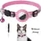 Reflective AirTag Cat Collar With Protective GPS Holder Bell Adjustable Anti Lost Pet Collar 14