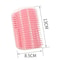 Wall Mounted Cat Corner Scratcher With Catnip Self Grooming Brush Interactive Cat Scratch Massag 11