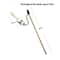Interactive Cat Wand Feather Toy With Wooden Rod Colorful Kitten Teaser Stick For Indoor Play 9