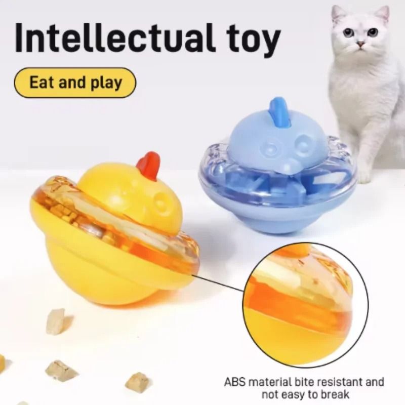 Funny Chicken Interactive Pet Food Dispenser Toy Slow Feeder Puzzle Toy For Cats Dogs 2