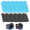 Wireless Cat Water Fountain Replacement Filters Sponges For 22L Pet Dispenser Multi Layer Fountai 1