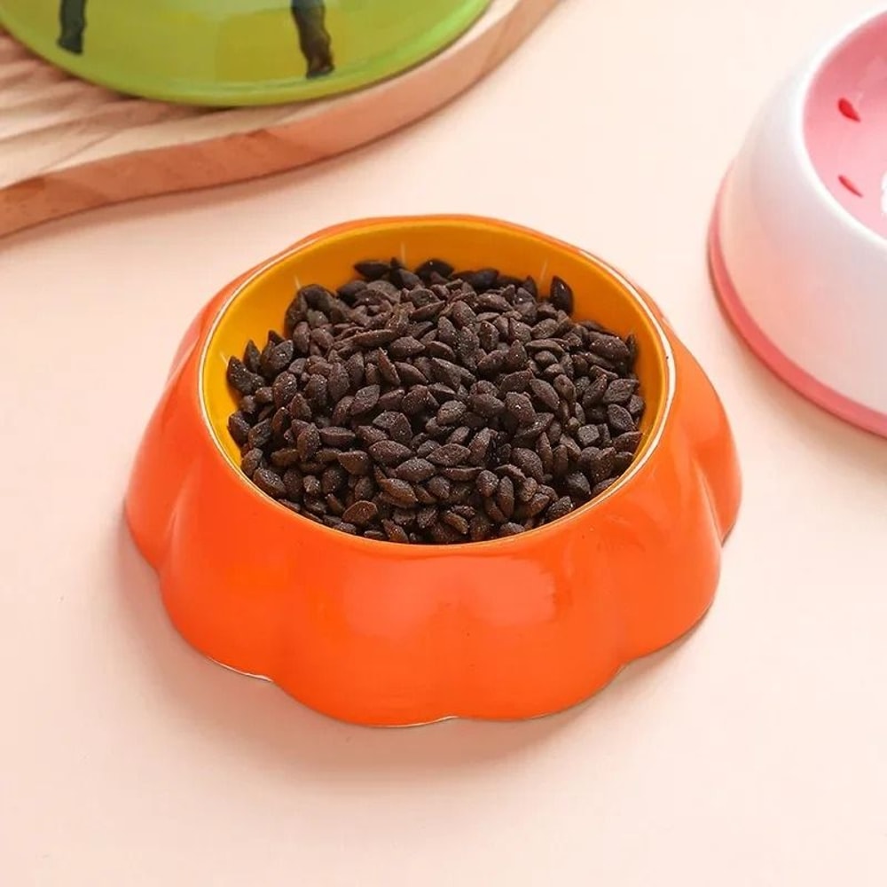 FruitShaped Ceramic Pet Bowl For Cats Small Dogs 4