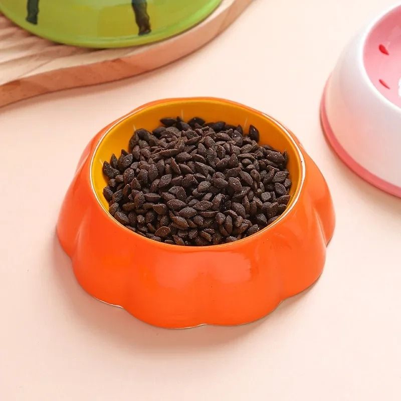 FruitShaped Ceramic Pet Bowl For Cats Small Dogs 4