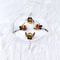 Interactive Insect Feather Cat Toy Replacement Heads With Bell Set 3