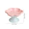 Flower Elevated Ceramic Cat Bowl For Comfortable Feeding 5
