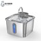 Smart Wireless Stainless Steel Cat Water Fountain With Motion Sensor 0